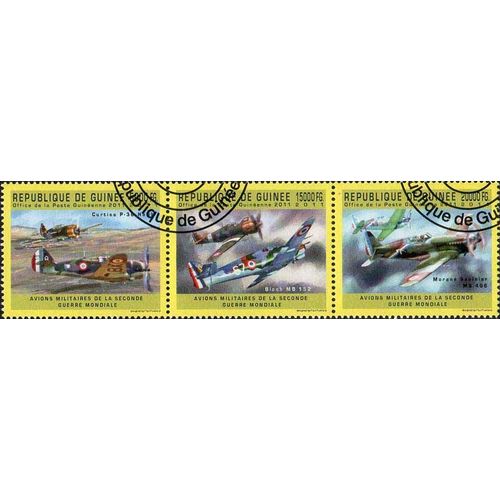 Timbres Thèmatiques Guinée N° 6166/68 Oblitérés