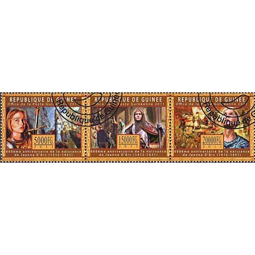 Timbres Thèmatiques Guinée N° 6172/74 Oblitérés
