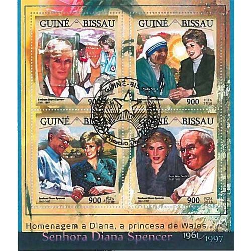 Timbres Thèmatiques Guinée Bissau N° 6552/6555 Oblitérés