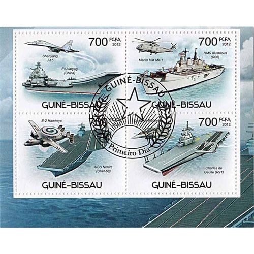 Timbres Thèmatiques Guinée Bissau N° 4298/4301 Oblitérés