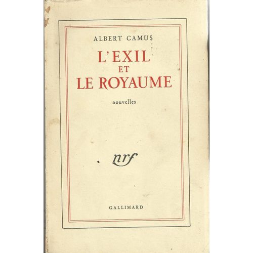 L Exil Et Le Royaume - Nouvelles.