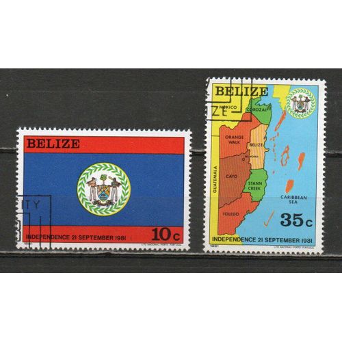 Timbres-Poste De Belize