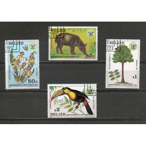 Timbres-Poste De Belize