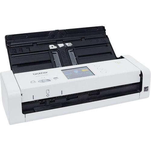 Brother ADS-1700W - Scanner de documents - CIS Double - Recto-verso - A4 - 600 dpi x 600 dpi - jusqu'à 25 ppm (mono) / jusqu'à 25 ppm (couleur) - Chargeur automatique de documents (20 feuilles) -...