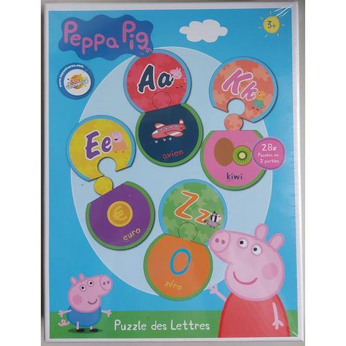 Peppa Pig - Puzzle Des Lettres - Jeu Éducatif 