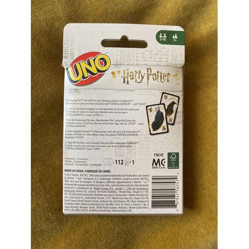 Mattel Games - UNO Harry Potter - Jeu de Société - 7 ans et + - Jeux de  société enfant