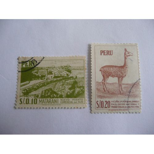 2 Timbres Pérou