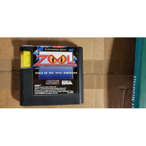 Jeu Zool Ninja Of The Dimension-Sega Mega Drive Cartridge