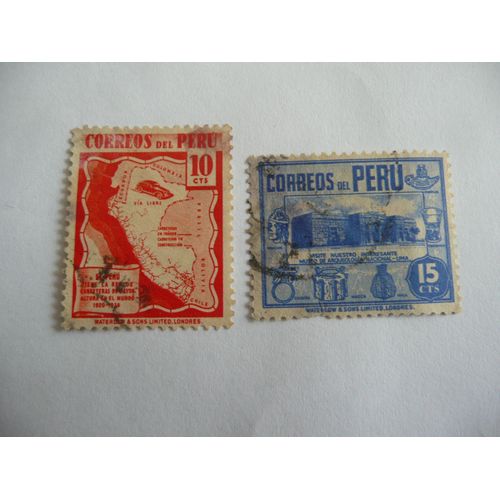2 Timbres Pérou