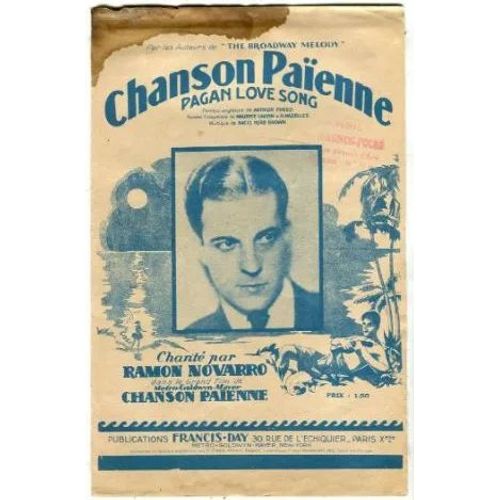 Chanson Païenne - " Pagan Love Song " - Ramon Novarro
