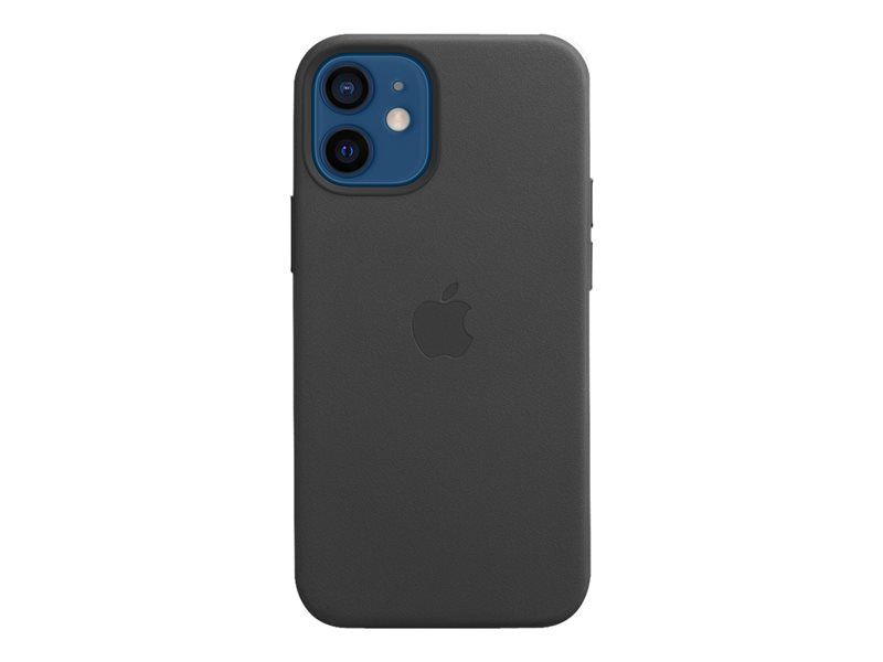 Apple - Coque de protection pour téléphone portable - avec MagSafe - cuir -  noir - pour iPhone 12 mini | Rakuten