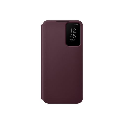 Samsung Ef-Zs906 - Étui À Rabat Pour Téléphone Portable - Bordeaux - Pour Galaxy S22+