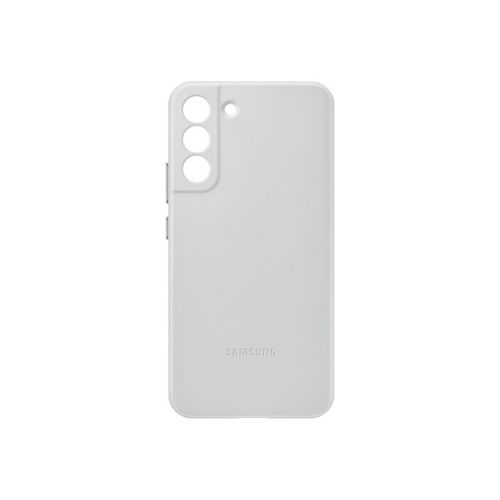 Samsung Ef-Vs906 - Coque De Protection Pour Téléphone Portable - Cuir Véritable - Gris Clair - Pour Galaxy S22+