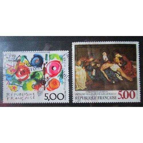 1988. Série Complète F2557;F2558: Série Artistique