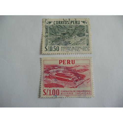 2 Timbres Pérou