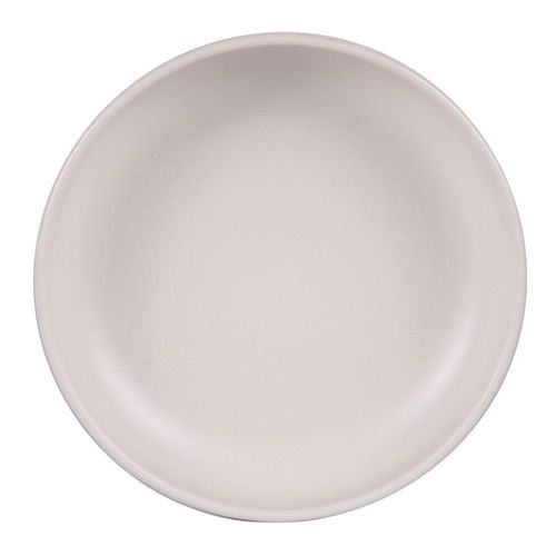 Assiette Creuse Uno Crème 22 Cm (Lot De 6)