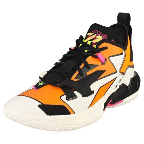 Nike Jordan Why Not Zero Baskets Mode Beige Noir Orange