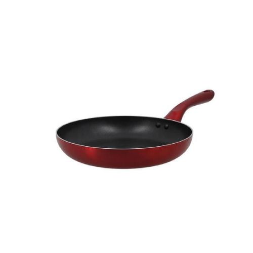 Thekitchenette Poele 24 Cm - Rouge - Aluminium - Tous Feux Dont Induction