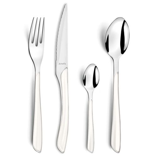 Amefa Set De Coutellerie 24 Pcs Eclat Blanc