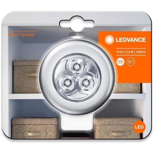 Ledvance Luminaire A Piles Dot It Classic Argent