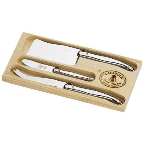 Laguiole Jean Dubost - 97616 - 3 Pièces Fromage Tout Inox