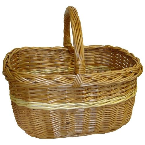 Panier Lucette En Osier Buff