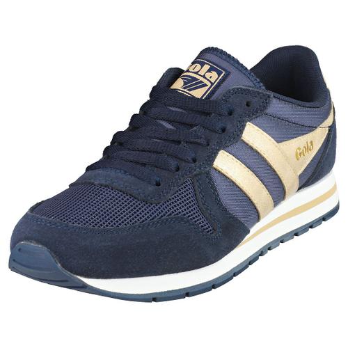 Gola Daytona Mirror Baskets Décontracté Gold Bleu