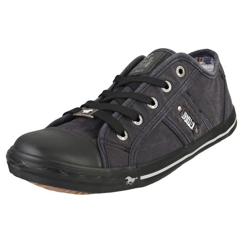 Mustang Lace Up Low Top Baskets Décontracté Graphite