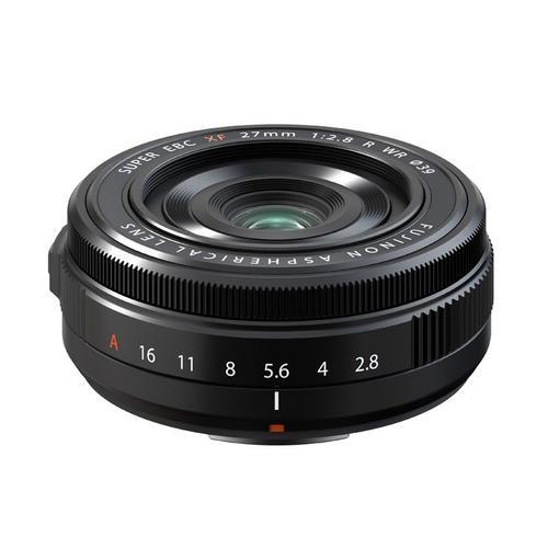 FUJIFILM Objectif Fujinon XF 27mm F2.8 R WR Noir Garanti 3 ans