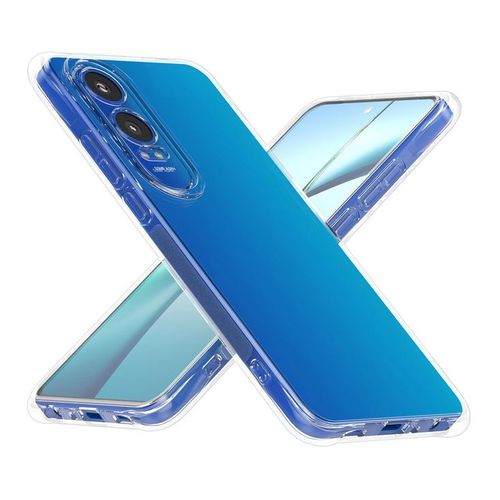 Coque Pour Oneplus Nord Ce4 Lite 5g - Housse Etui Silicone Gel Fine + Verre Trempe - Transparent Tpu
