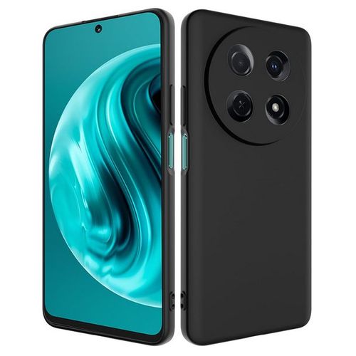 Coque Pour Huawei Nova 12i - Housse Etui Silicone Gel Fine + Verre Trempe - Noir