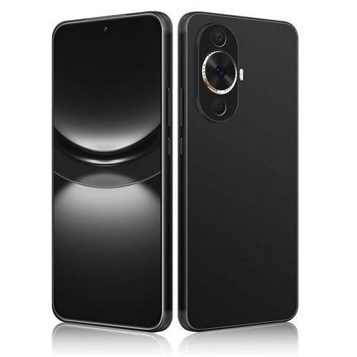 Coque Pour Huawei Nova 12s - Housse Etui Silicone Gel Fine + Verre Trempe - Noir