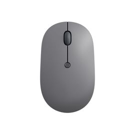 Lenovo Go - Souris - ergonomique - droitiers et gauchers - bleu optique - 5 boutons - sans fil - 2.4 GHz - récepteur sans fil USB-C - gris orage - Pour la vente au détail - CRU