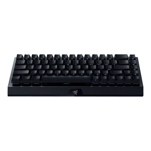 Razer BlackWidow V3 Mini HyperSpeed - Clavier - rétro-éclairé - sans fil - USB-C, 2.4 GHz, Bluetooth - Français - commutateur : Razer Yellow - noir