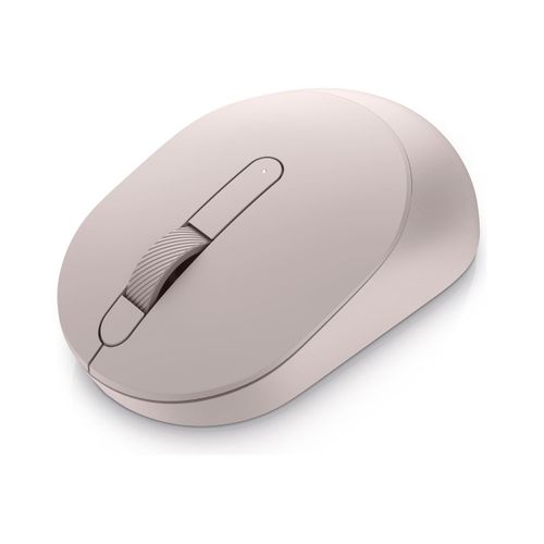 Dell MS3320W - Souris - DEL optique - 3 boutons - sans fil - 2.4 GHz, Bluetooth 5.0 - récepteur sans fil USB - rose cendré - Pour la vente au détail - boîte - avec 3 years NBD Advance Exchange