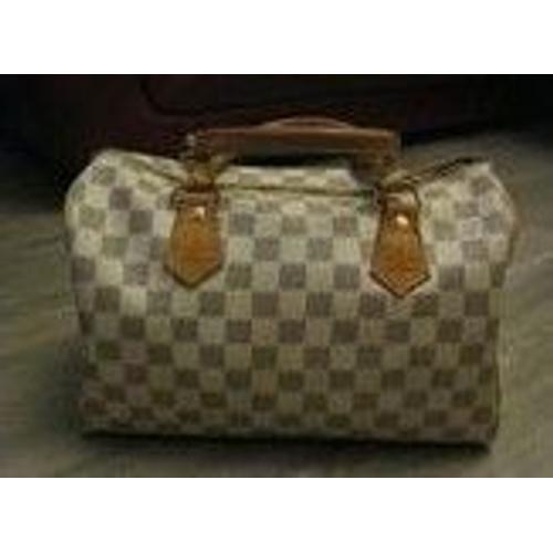 Sac À Main Louis Vuitton Speedy Toile Beige