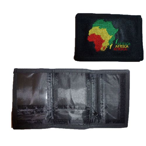 Portefeuille Porte Monnaie Rasta Africa Afrique Wallet 100% Neuf