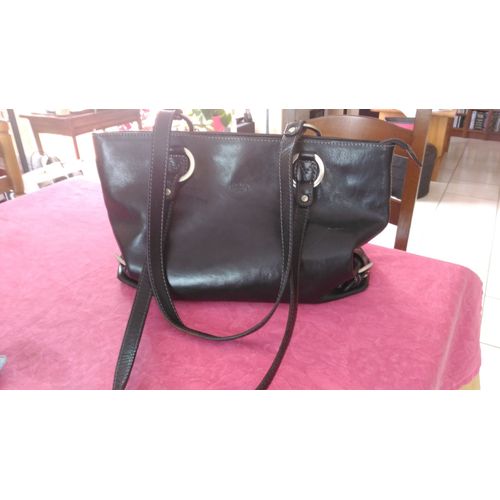 Sac À Main Katana Cuir Noir