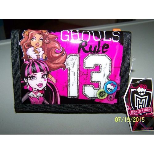 Portefeuille Monster High Monster High Pvc Rose