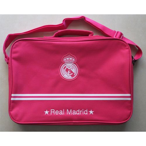 Sac À Bandoulière Real Madrid Pour Pc - 38x28x6 Cm -Rose