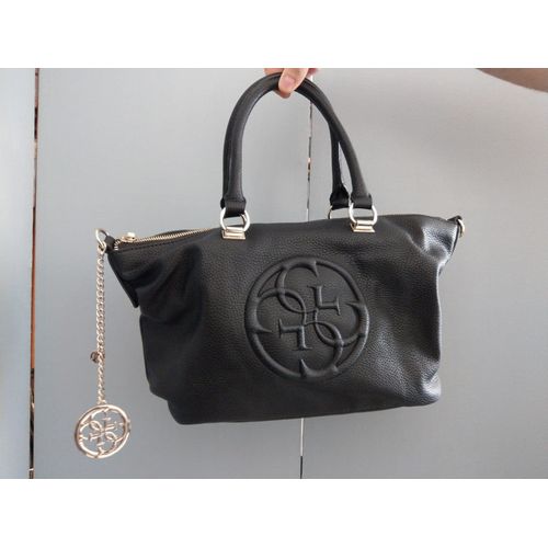 Sac À Main Guess Vg653806 Simili Cuir Noir