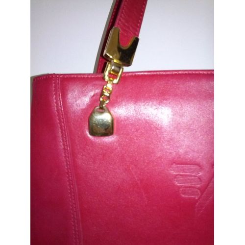 Sac A Main Cuir Rouge