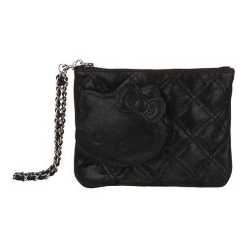 Pochette Matelassée Hello Kitty By Victoria Couture - Cuir - Noir