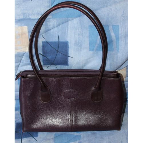 Sac À Main Cuir Violet