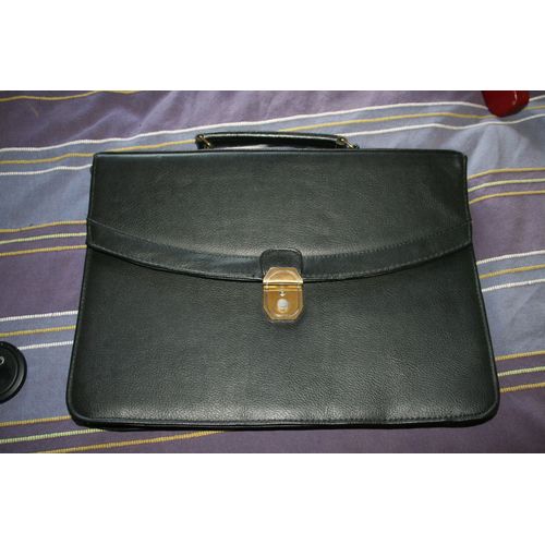 Sacoche Sans Marque Simili Cuir Noir