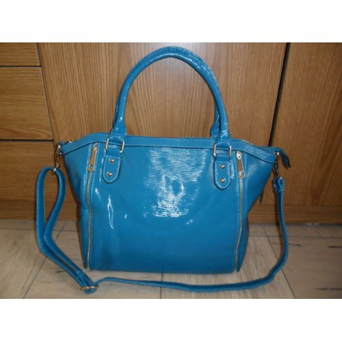 Sac À Main - Bandoulière - Bleu Canard - Femme