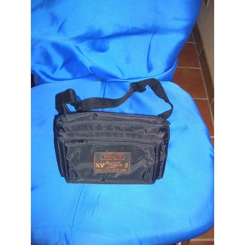 Banane Track Multi-Poches Toile Noir