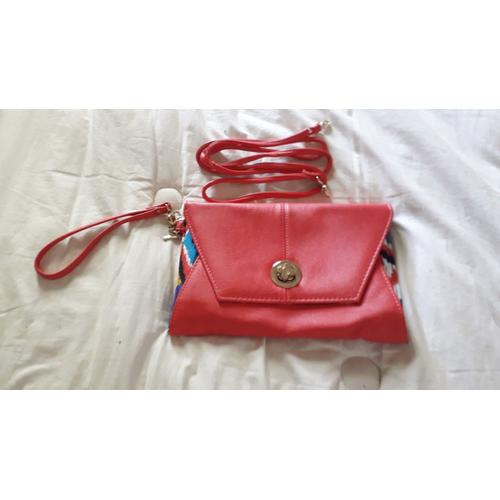 Sac-Pochette Rouge