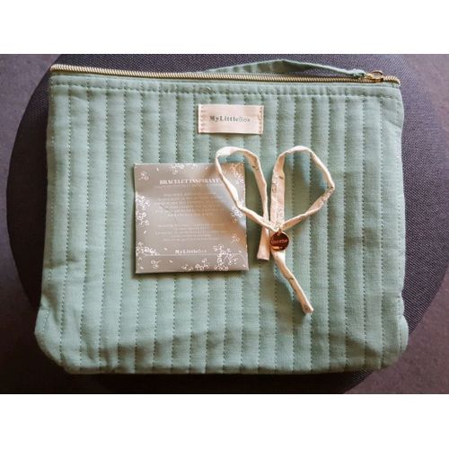 Pochette En Coton My Little Box + Bracelet