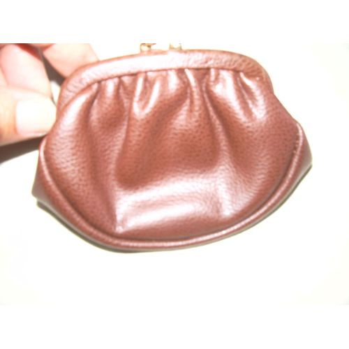 Porte Monnaie Souple Marron